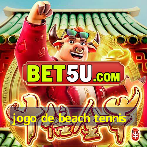 jogo de beach tennis